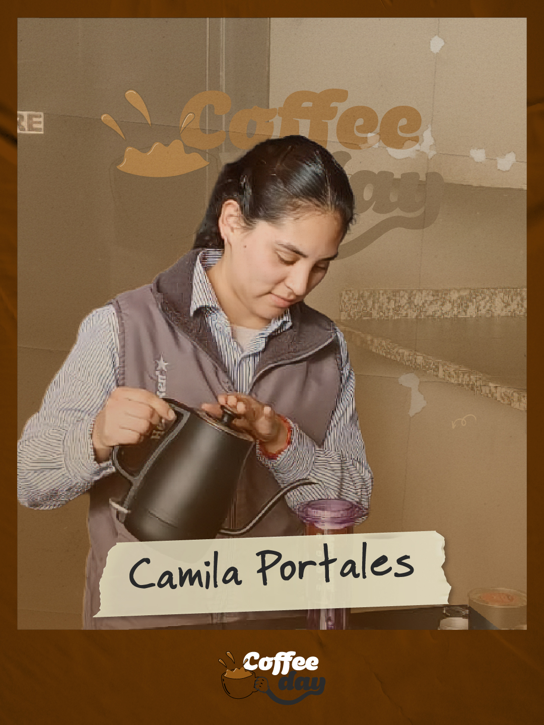 Foto de Camila Portales, competidor Aeropress 2026