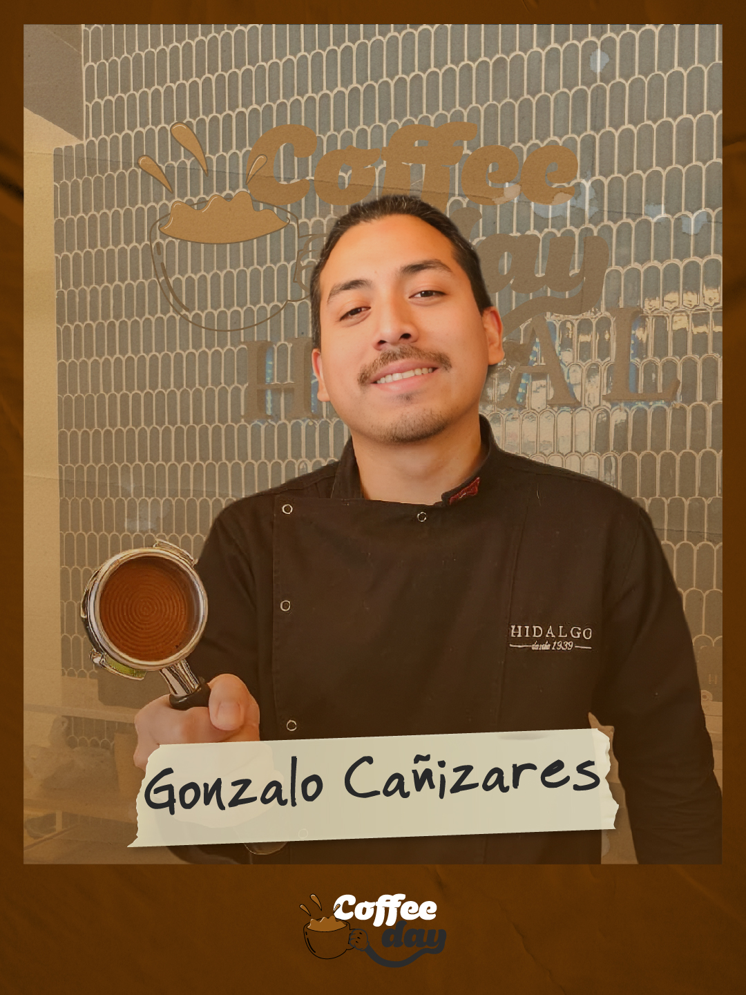 Foto de Gonzalo Cañizares, competidor Aeropress 2026