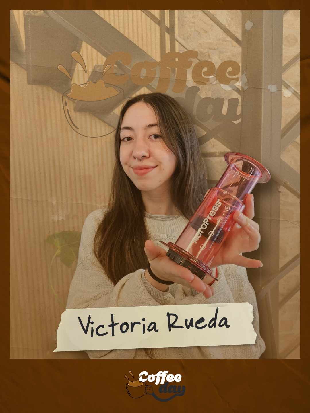 Foto de Victoria Rueda, competidor Aeropress 2026